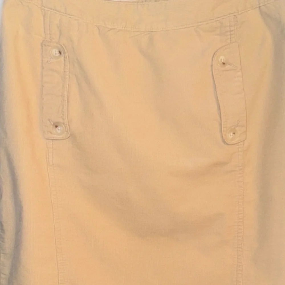Banana Republic Womens Corduroy Skirt Size:8 Color:Beige 100% cotton - Picture 4 of 4